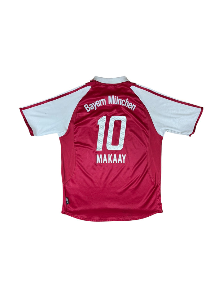 2003/04 Bayern Munich Adidas Home Shirt #10 MAKAAY - 6/10 - (15-16 Years)