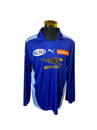 West Coast Eagles Longsleeve Training Jersey