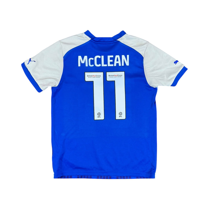 2022-23 Wigan Puma Home Shirt #11 McClean - 8/10 - (13-14 Years)