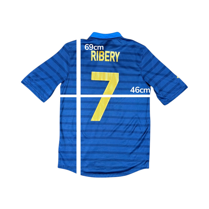 2012-13 France Nike Home Shirt #7 RIBERY - 8/10 - (M)