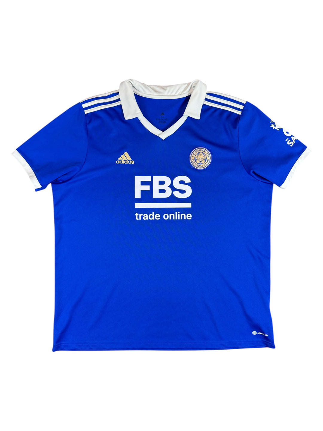 2022/23 Leicester City Adidas Home Football Shirt - 8/10 - (2XL)