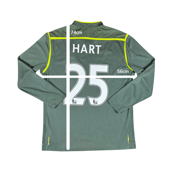2011-12 Manchester City Umbro GK Shirt Longsleeve #25 HART - 9/10 - (XL)