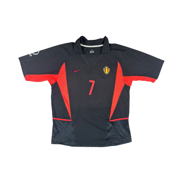2002-04 Belgium Nike Away Shirt WILMOTS #7 - 10/10 - (L)