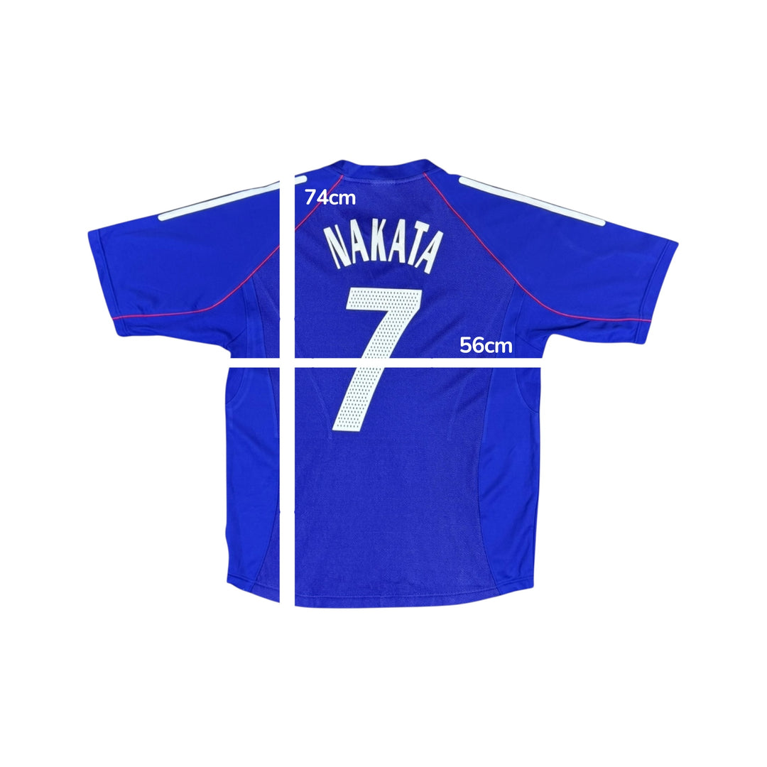 2002-04 Japan Adidas Home Shirt #7 NAKATA - 7/10 - (L)
