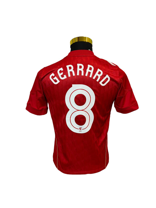 Liverpool 2011/12 #8 Gerrard Football Jersey