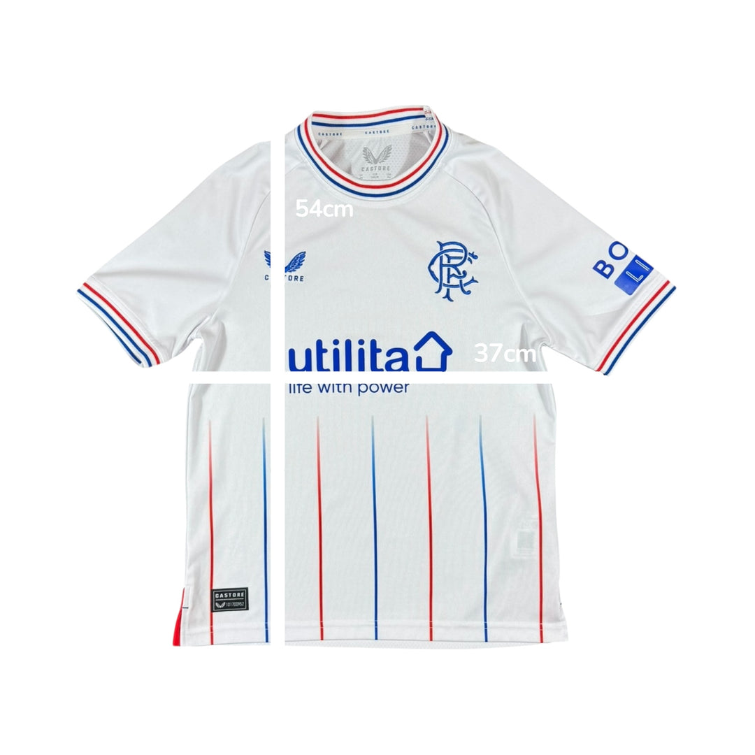 2023-24 Rangers Away Shirt - 10/10 - (11-12 Years)