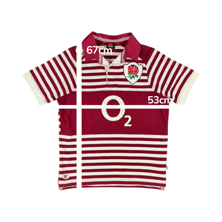 2013-14 England Canterbury Away Rugby Shirt - 7/10 - (S)