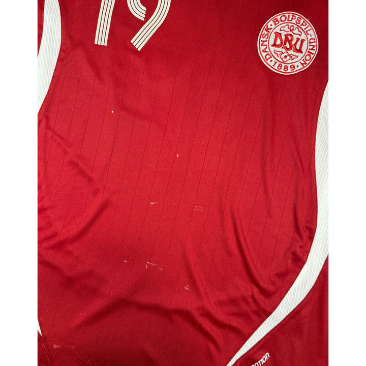 2006-08 Denmark Adidas Home Shirt L/S #19 - 6/10 - (L)