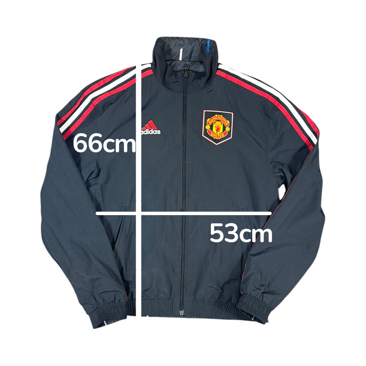 2022-23 Manchester United Reversible Jacket - 9/10 - (S)
