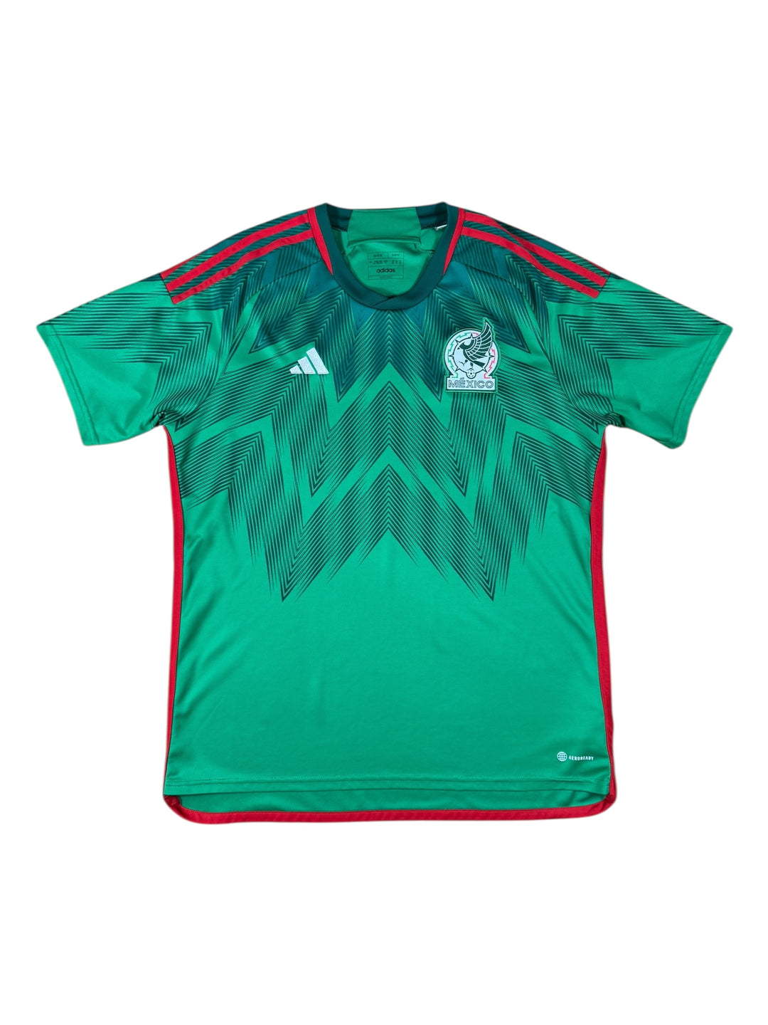 2022/23 Mexico Adidas Home Football Shirt - 8/10 - (XL)