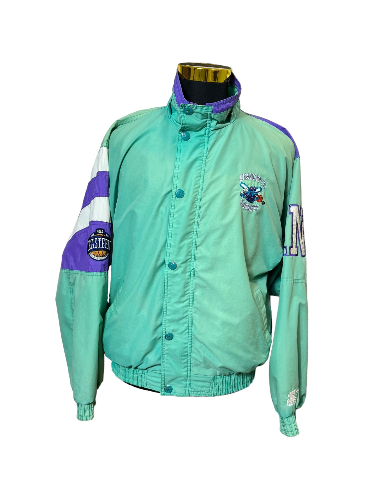 Charlotte Hornets 90s NBA Basketball Jacket