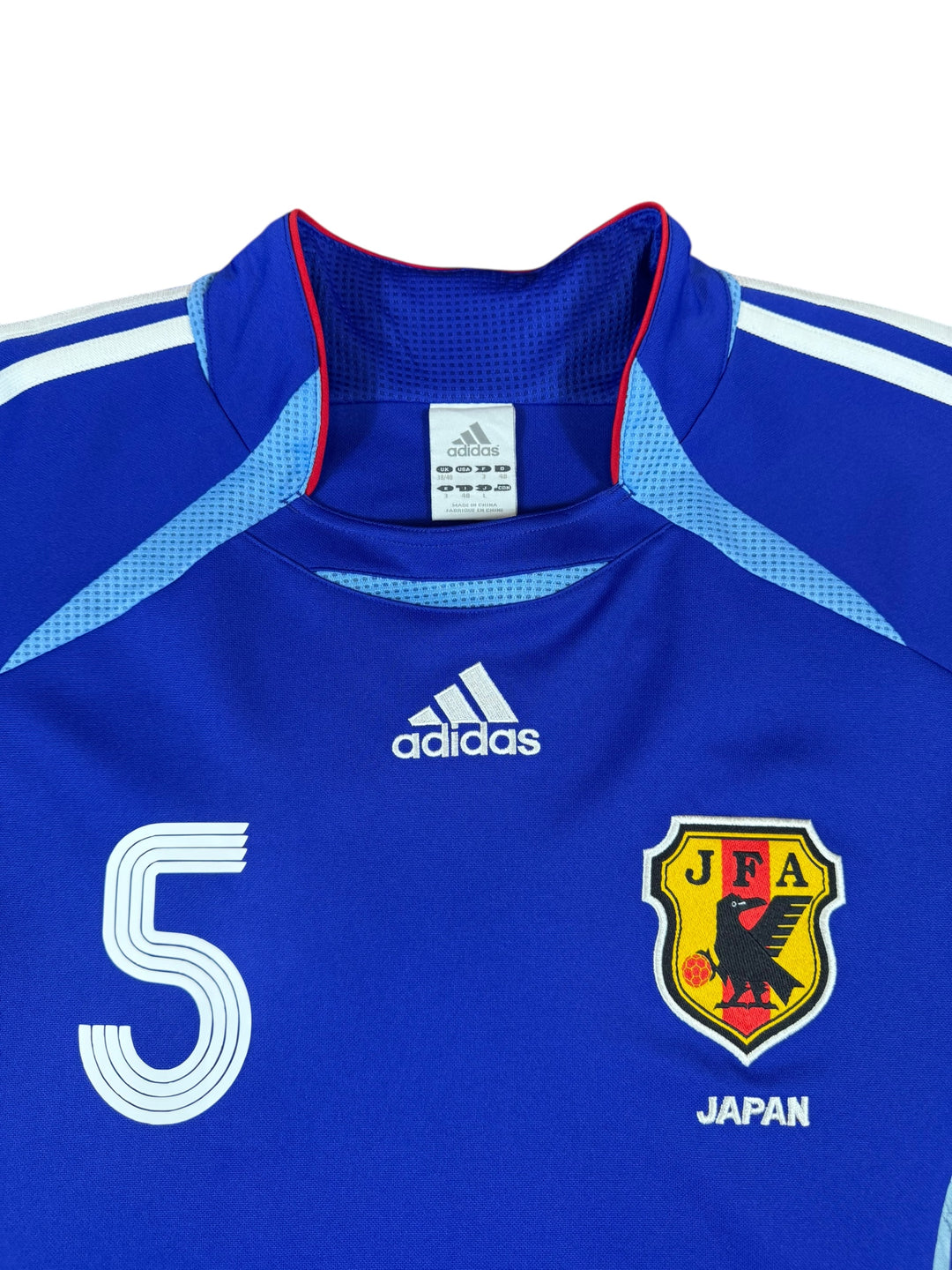 2006 Japan Adidas Home Football Shirt #5 MIYAMOTO - 7/10 - (XL)