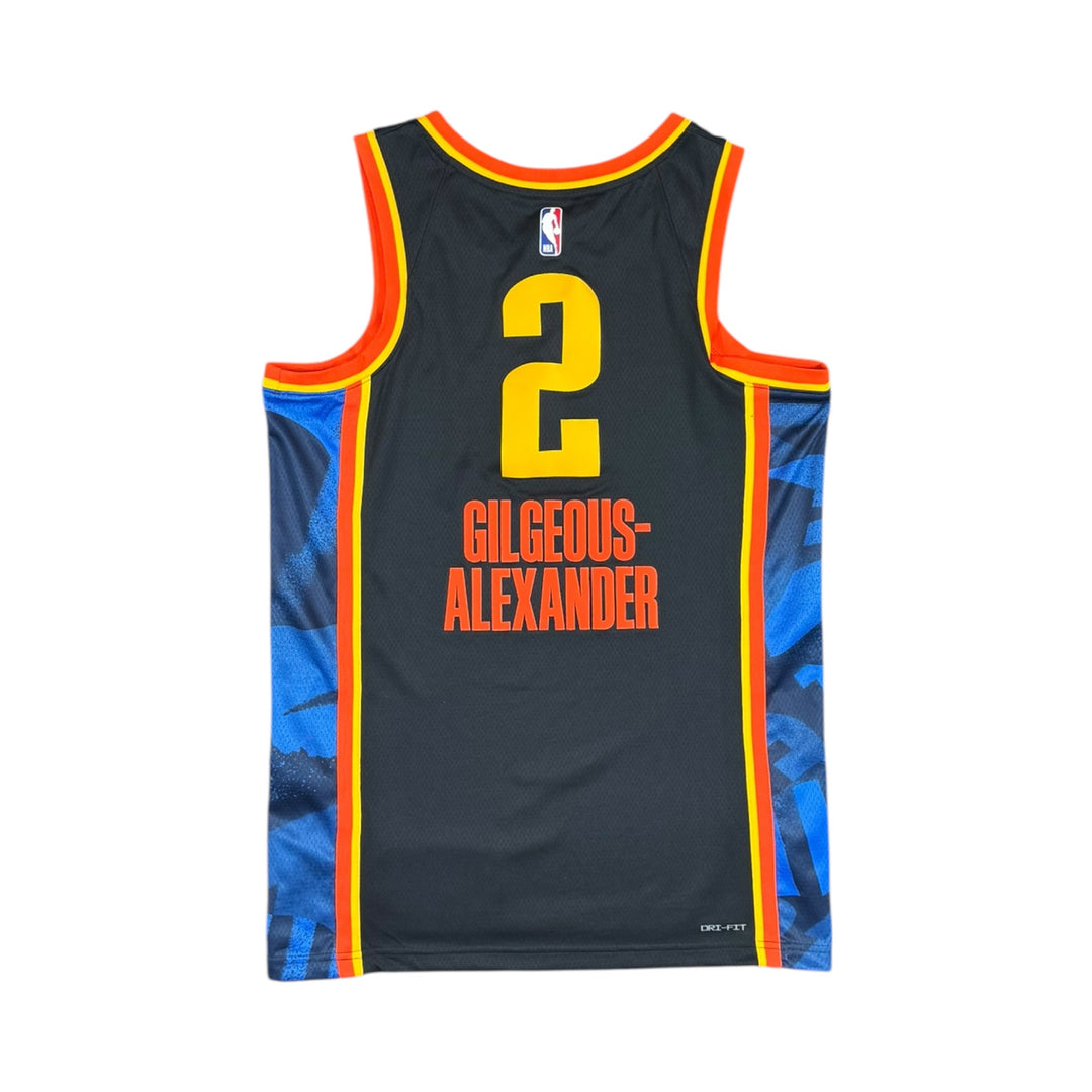 2024-25 Oklahoma City Nike Basketball Jersey #2 GILGEOUS-ALEXANDER - 8/10 - (M)