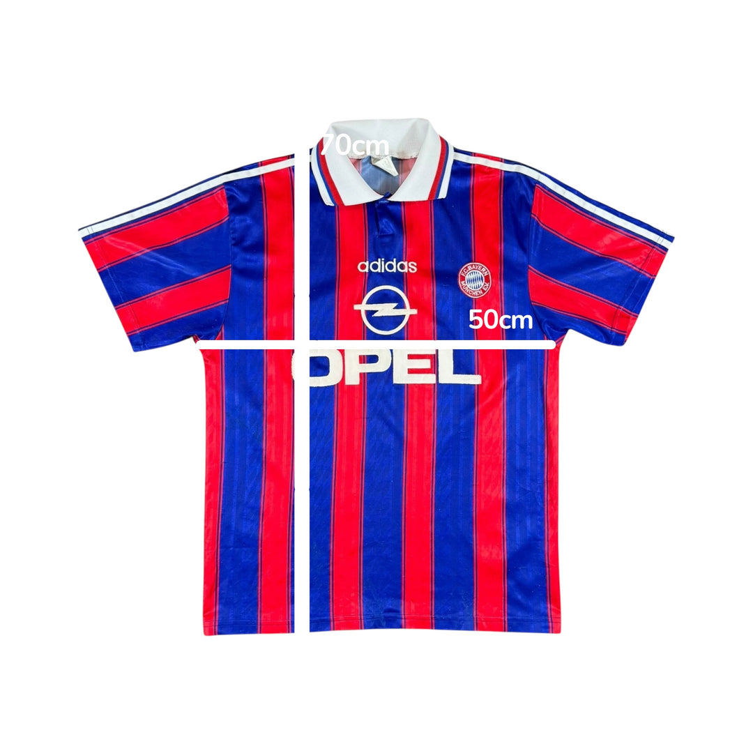 1995-97 Bayern Munich Adidas Home Shirt - 8/10 - (M)