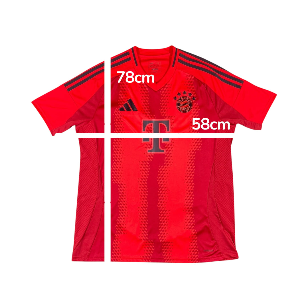 2024-25 Bayern Munich Adidas Home Shirt - 8/10 - (XL)