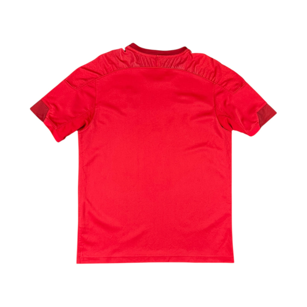 2018-19 Wales Under Armour Home Rugby Shirt - 7/10 - (L)