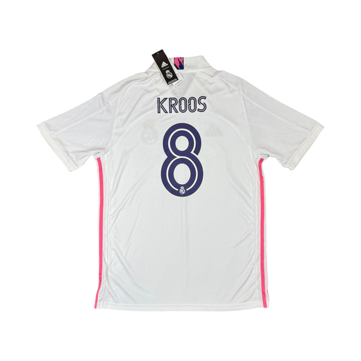 2020-21 Real Madrid Adidas Home Shirt KROOS #8 Brand New (L)