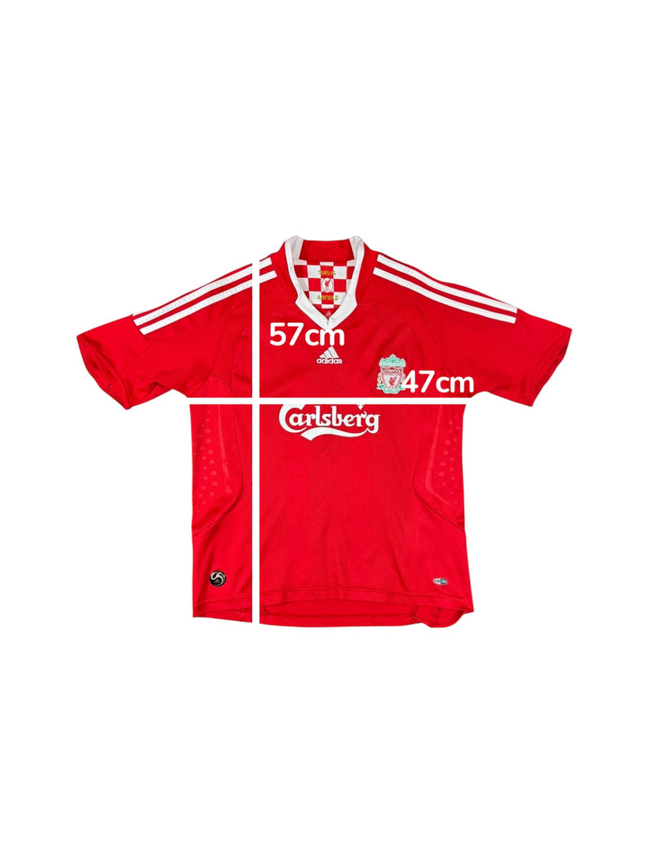 2008/10 Liverpool Adidas Home Shirt - 8/10 - (10 Years)
