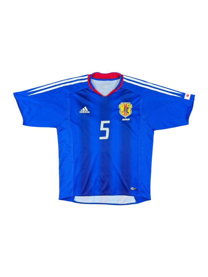 2004-06 Japan Adidas Home Player Authentic Shirt #5 MIYA MOTO - 9/10 - (S)