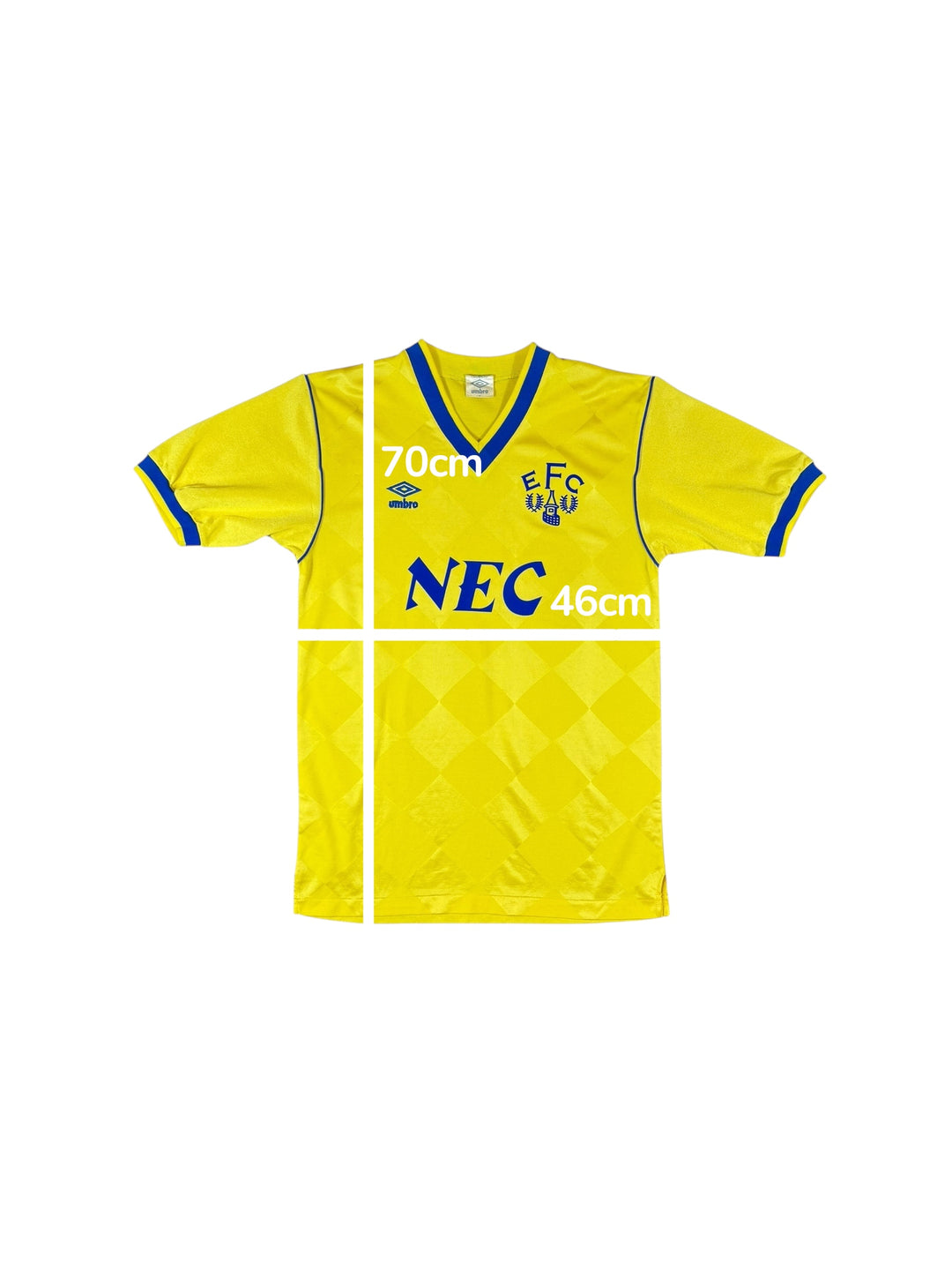 1986-88 Everton Umbro Away Shirt - 8/10 - (M)