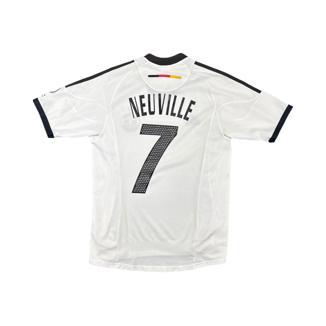 2002-04 Germany Adidas Home Shirt NEUVILLE #7 - 8/10 - (S)