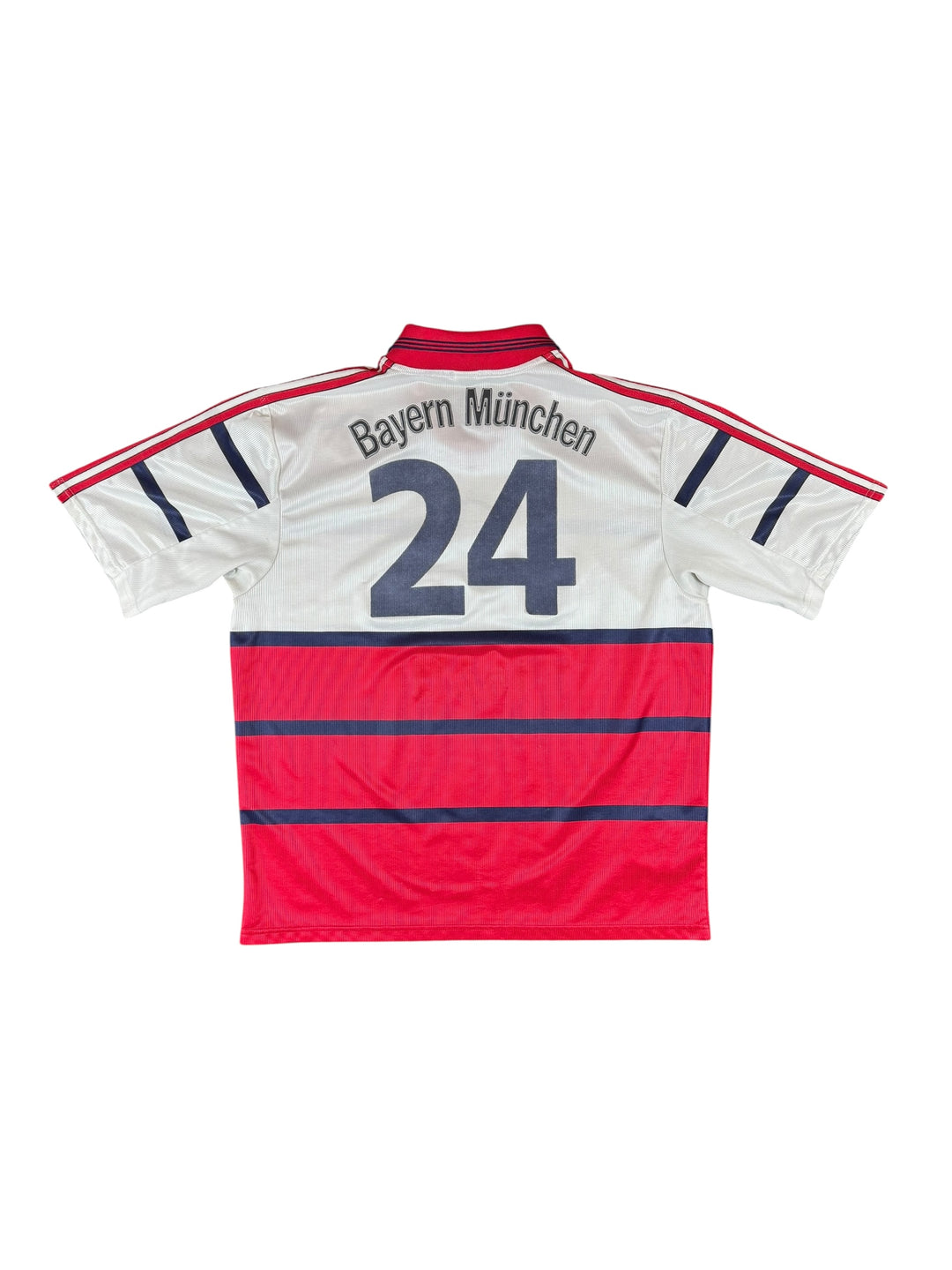 1998/00 Bayern Munich Adidas Away Shirt #24 - 7/10 - (XL)