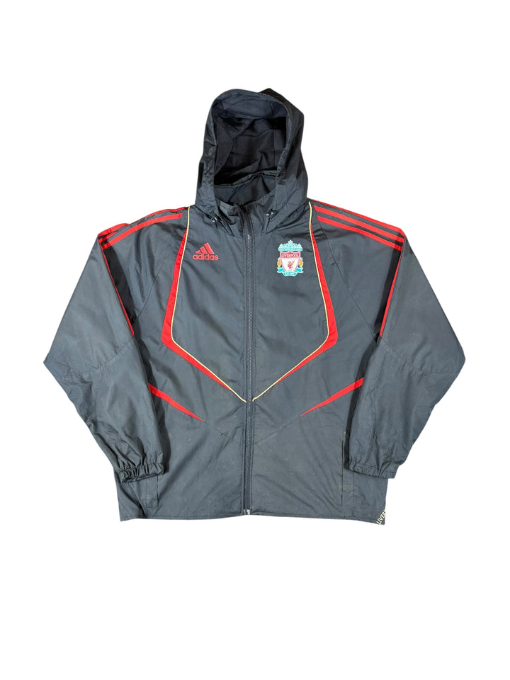 2009/10 Liverpool Adidas Training Windbreaker Jacket - 7/10 - (L)