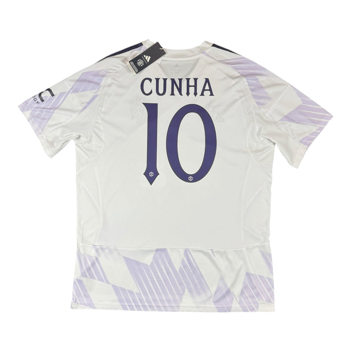 2025-26 Manchester United Away Shirt CUNHA #10 Brand New (XL)