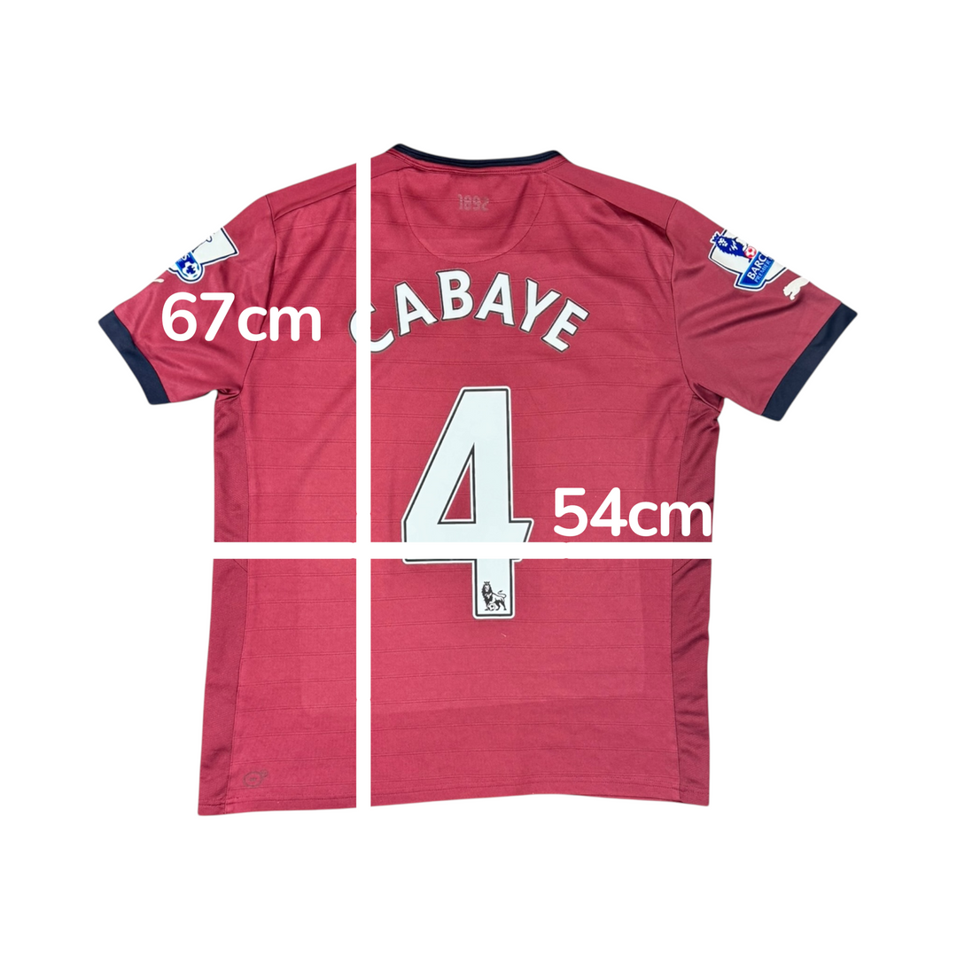 2012-13 Newcastle Puma Away Shirt CABAYE #4 - 9/10 - (M)