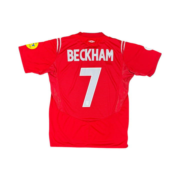 2004-06 England Umbro Away Shirt BECKHAM #7 - 9/10 - (S)