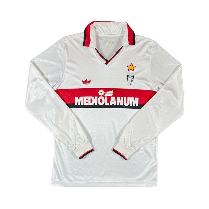 1990-91 AC Milan Away L/S Adidas Originals - 8/10 - (S)