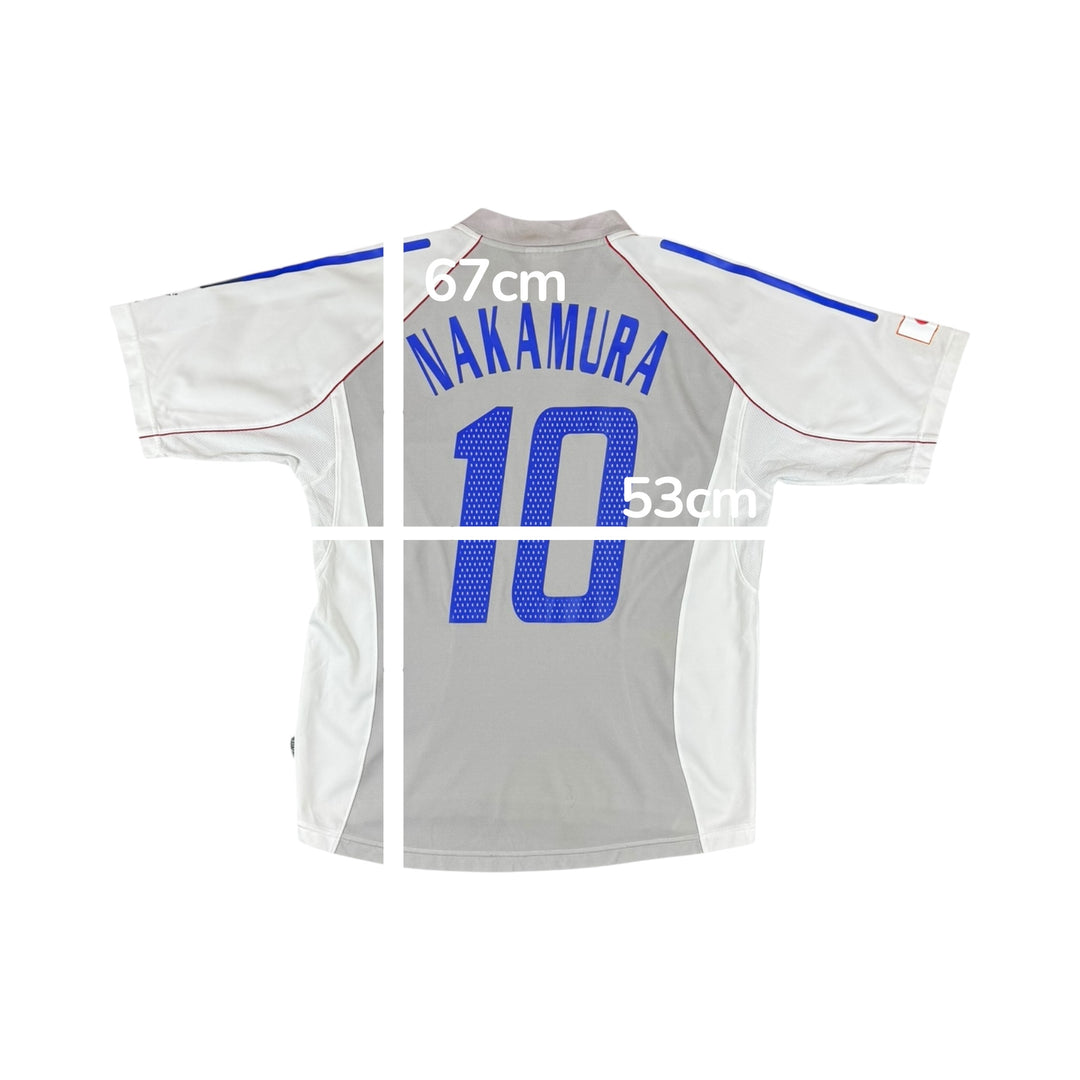 2002 Japan Adidas Away Shirt #10 NAKAMURA - 9/10 - (L)