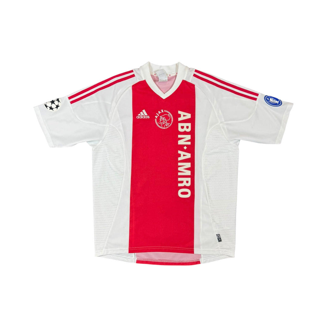 2003-04 AJAX Adidas Home Shirt ZLATAN #9 - 9/10 - (L)