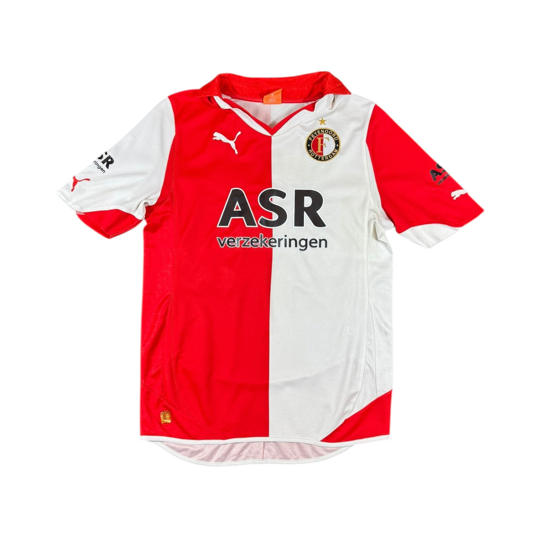 2010-11 Feyenoord Puma Home Shirt #25 WIJNALDUM - 8/10 - (S)