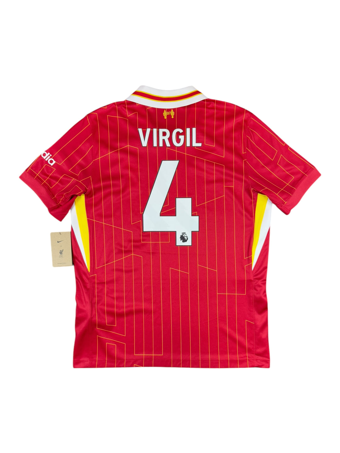 2024/25 Liverpool Nike Football Shirt #4 Virgil Brand New (L)