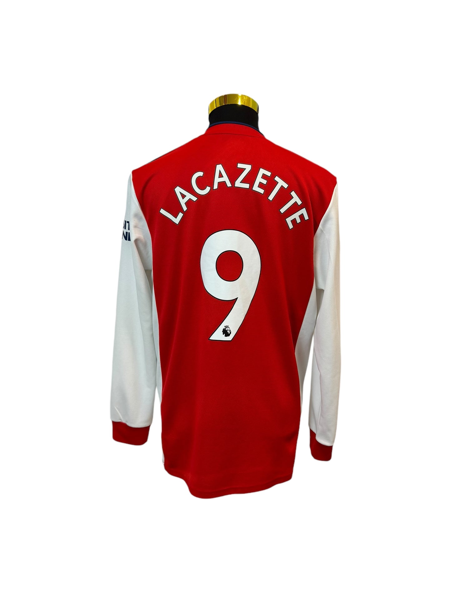 Arsenal 2021/22 Longsleeve Football Jersey #9 Lacazette