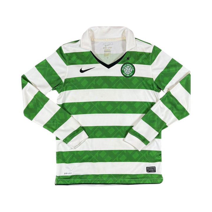 2010-12 Celtic Nike Home Long sleeve Shirt #88 HOOPER - 8/10 - (14-16 Years)