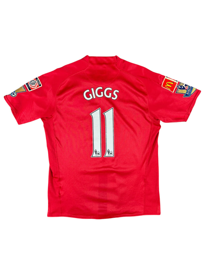 2007/08 Manchester United Nike FA CUP Football Shirt #11 Giggs - 7/10 - (M)