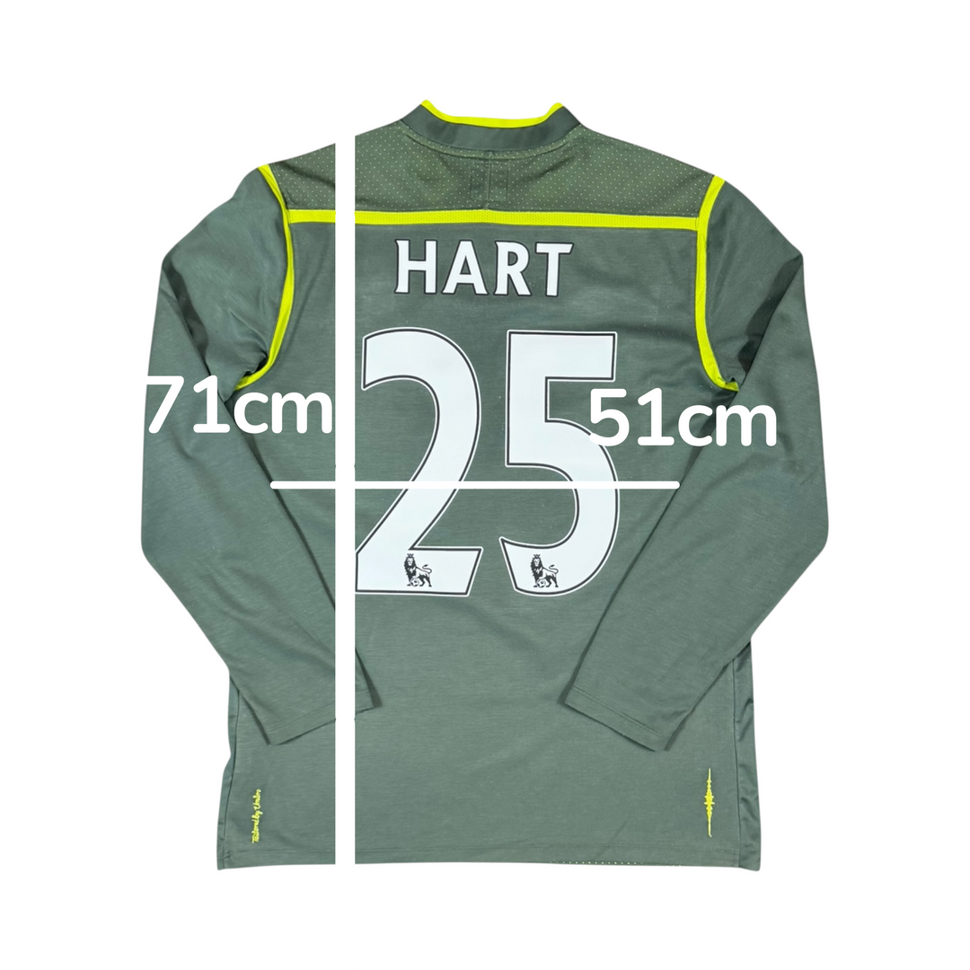 2011-12 Manchester City Umbro GK Shirt HART #25 - 7/10 - (M)