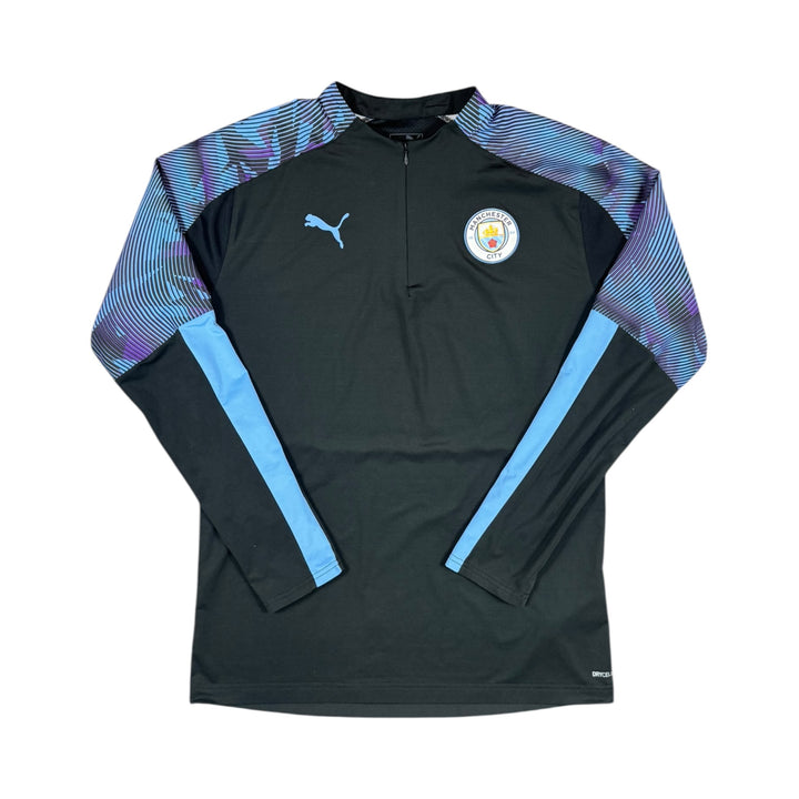 2018-19 Manchester City Puma Longsleeve Training Shirt - 9/10 - (L)
