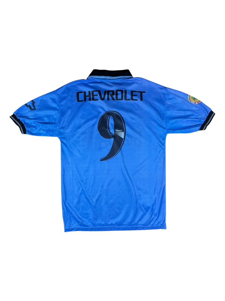 1998 Gremio Penalty Home Football Shirt #9 NUNES - 8/10 - (L)