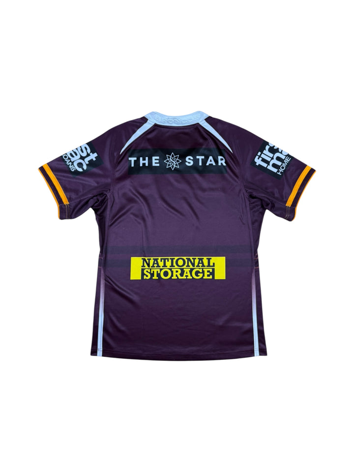 2025 Brisbane Broncos ASICS Home Rugby NRL Shirt (M)
