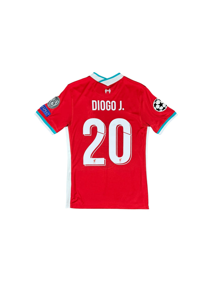 2020-21 Liverpool Nike Home Shirt Champions League #21 DIOGO JOTA - 9/10 - (S)