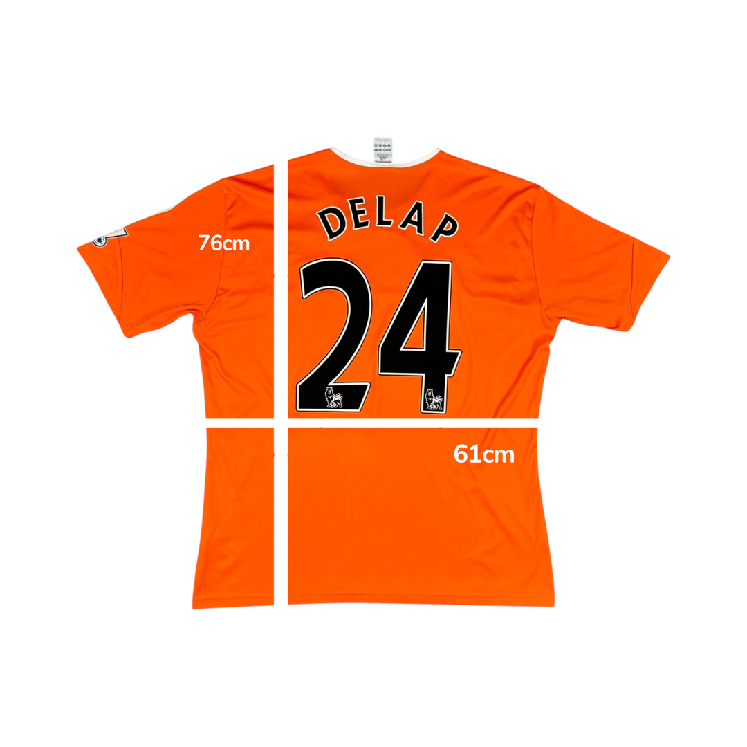 2011-12 Swansea Adidas Away Shirt #24 DELAP - 9/10 - (XL)