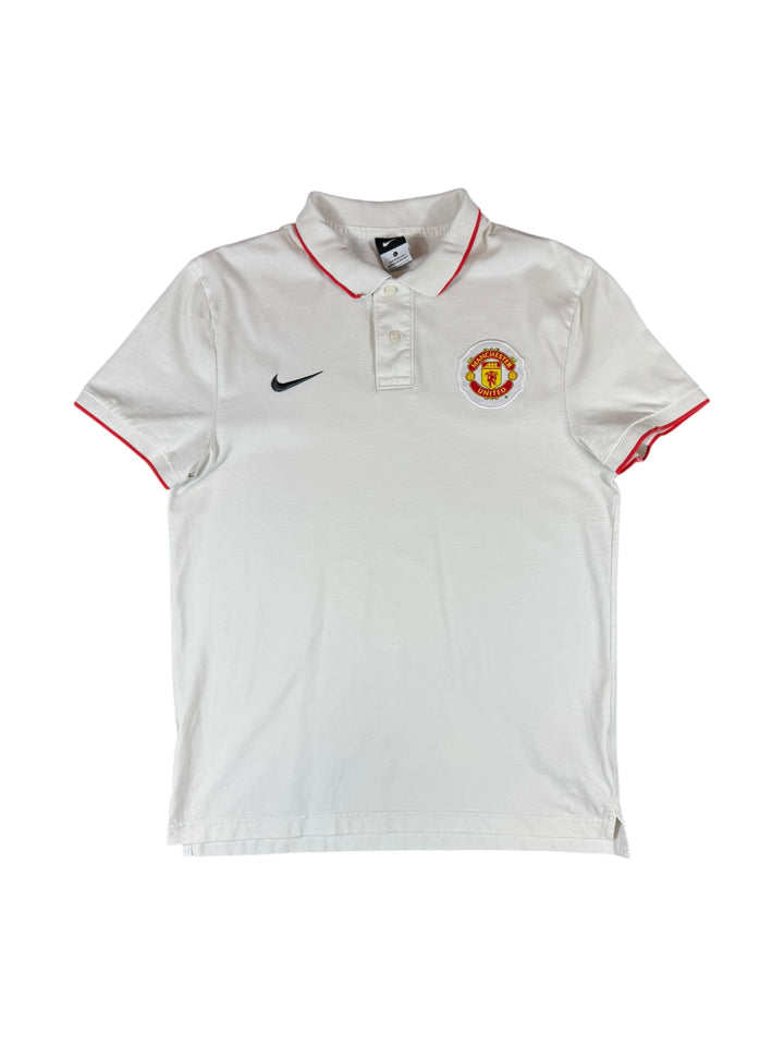 2010/11 Manchester United Nike Football Polo Shirt - 9/10 - (L)