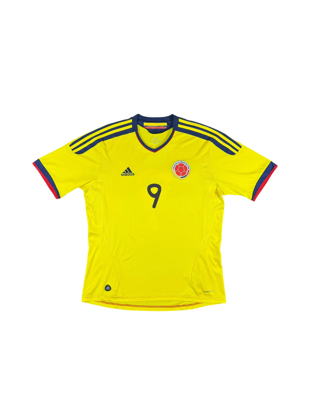 2011-13 Colombia Adidas Home Shirt #9 FALCAO - 9/10 - (L)