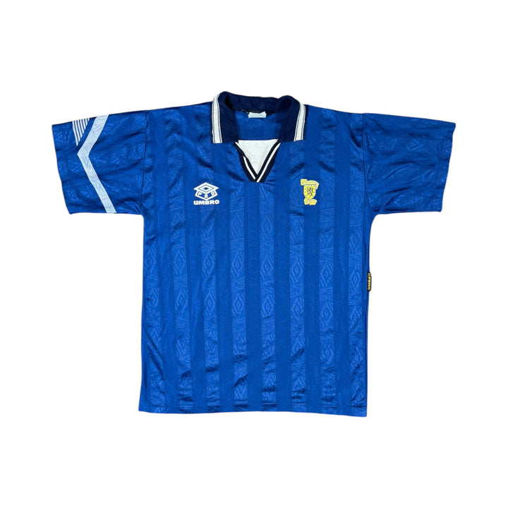 1990-92 Scotland Trainng Shirt - 9/10 - (L)