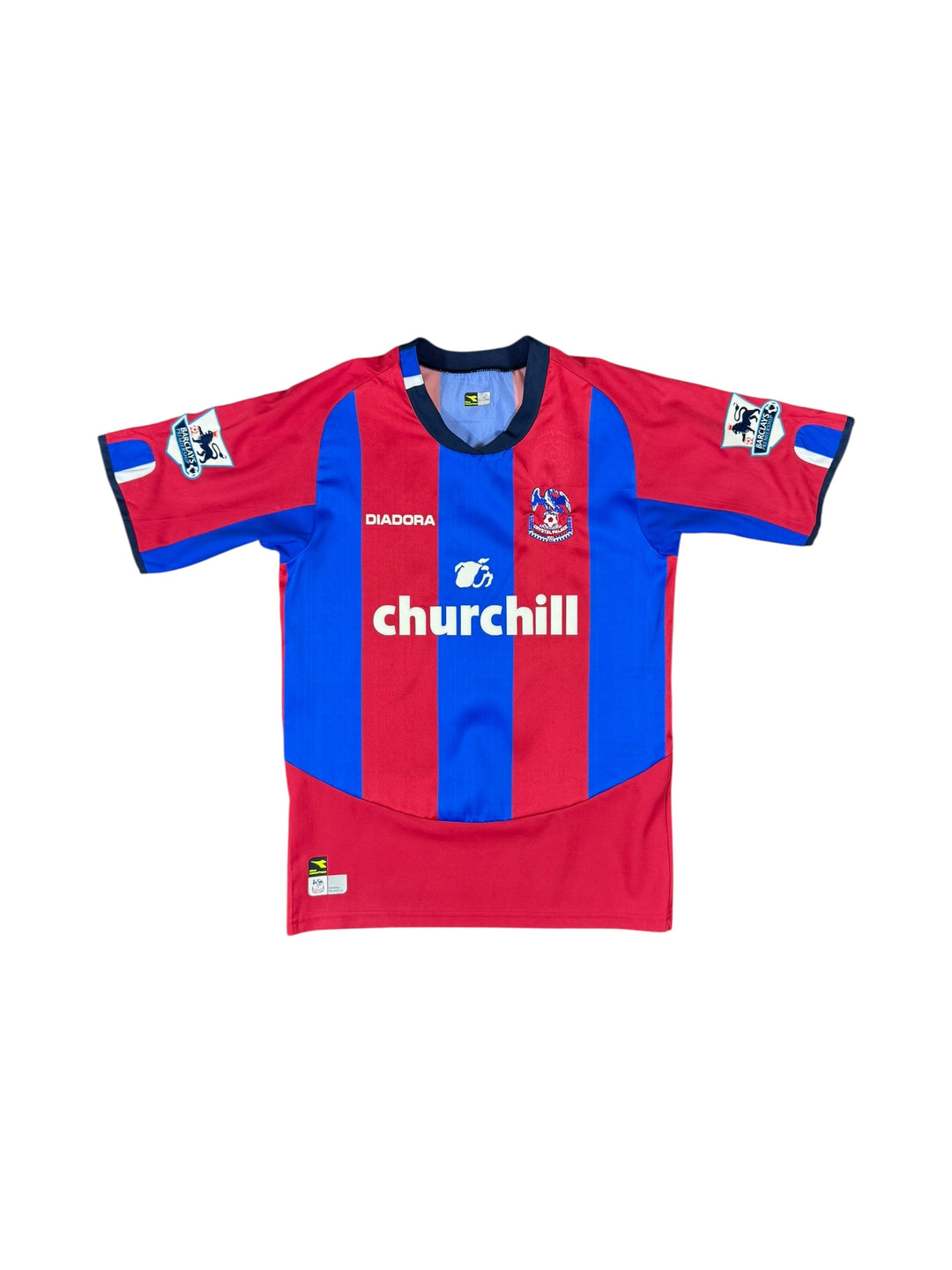 2004/05 Crystal Palace Diadora Home Shirt #8 JOHNSON - 10/10 - (S)