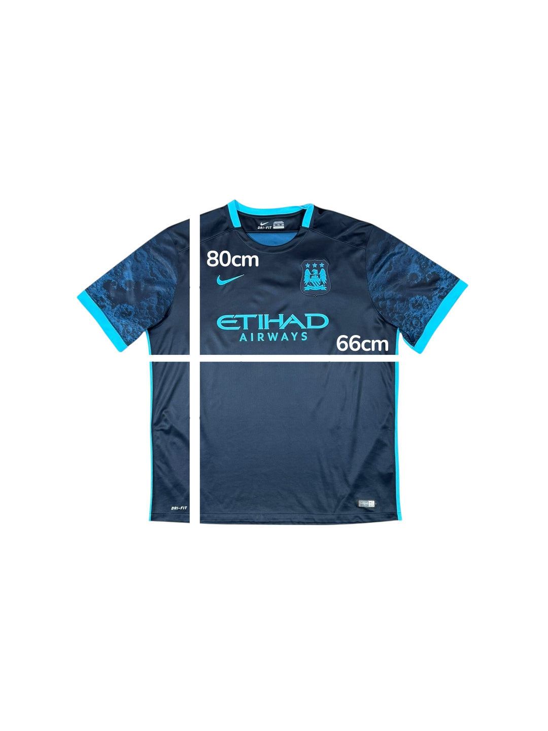 2015-16 Manchester City Nike Away Shirt - 10/10 - (2XL)