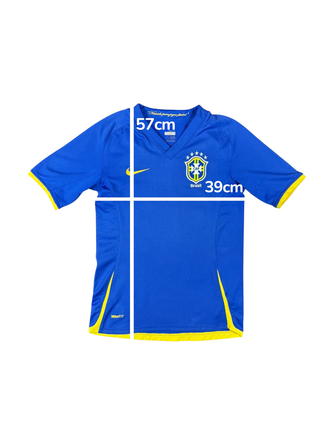 2008/10 Brazil Nike Away Shirt - 9/10 - (8-10 Years)